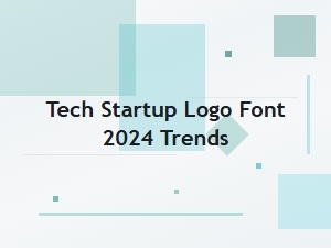Modern Tech Startup Logo Font Trends
